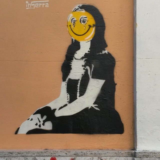signorina smile inserra streetart