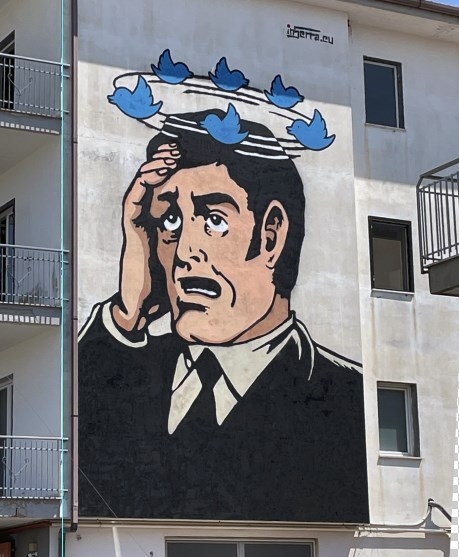 twitter gira la testa inserra street art salerno bellizzi italia